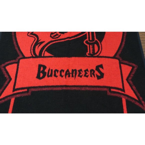 Buccaneer Beiderlack Blanket NFL Football Reversible Tampa Bay - Picture 3 of 6